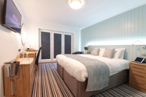40 Smart TVs in the Superior Sea-Facing Rooms at Luccombe Hall Hotel