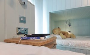Adjustable Lighting By Each Bed in the Superior Sea-Facing Rooms, Luccombe Hall Hotel