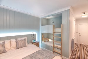 Full Size Bunk Beds in the Superior Sea-Facing Rooms