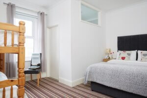 Standard Family Bedroom, Luccombe Hall Hotel, Isle of Wight