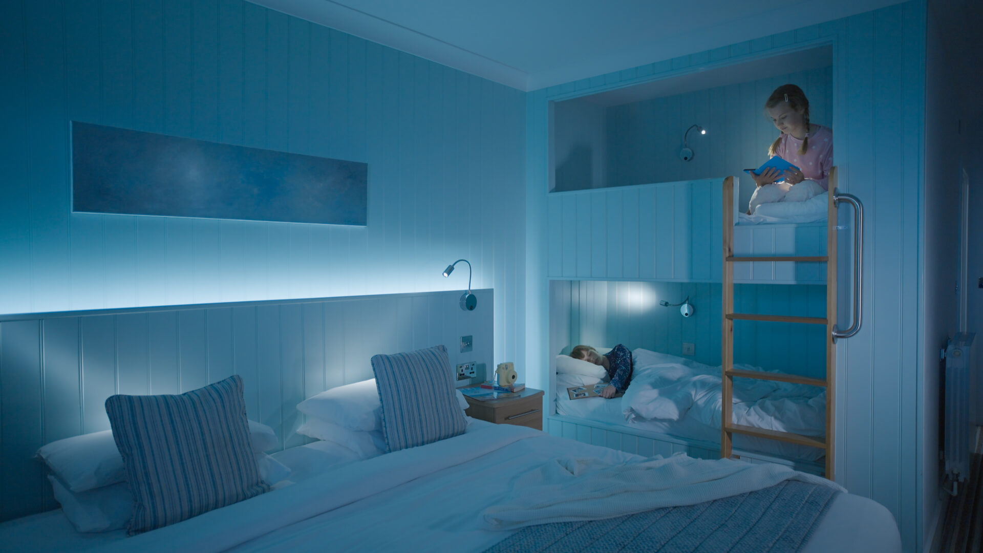 Superior Family Hotel Bedrooms, Luccombe Hall Hotel, Shanklin, Isle of Wight