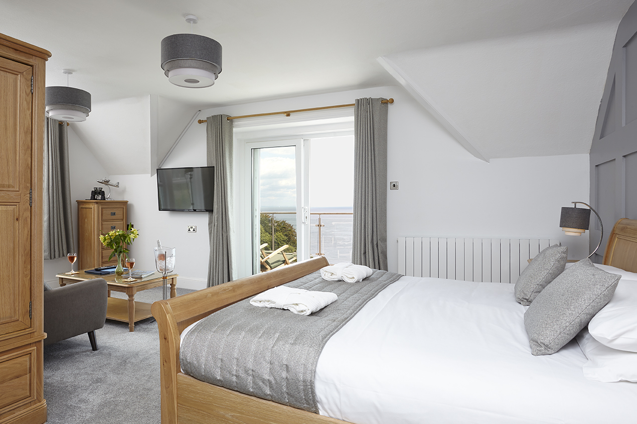 Home - Executive Suite Room at Luccombe Hall Hotel, Isle of Wight