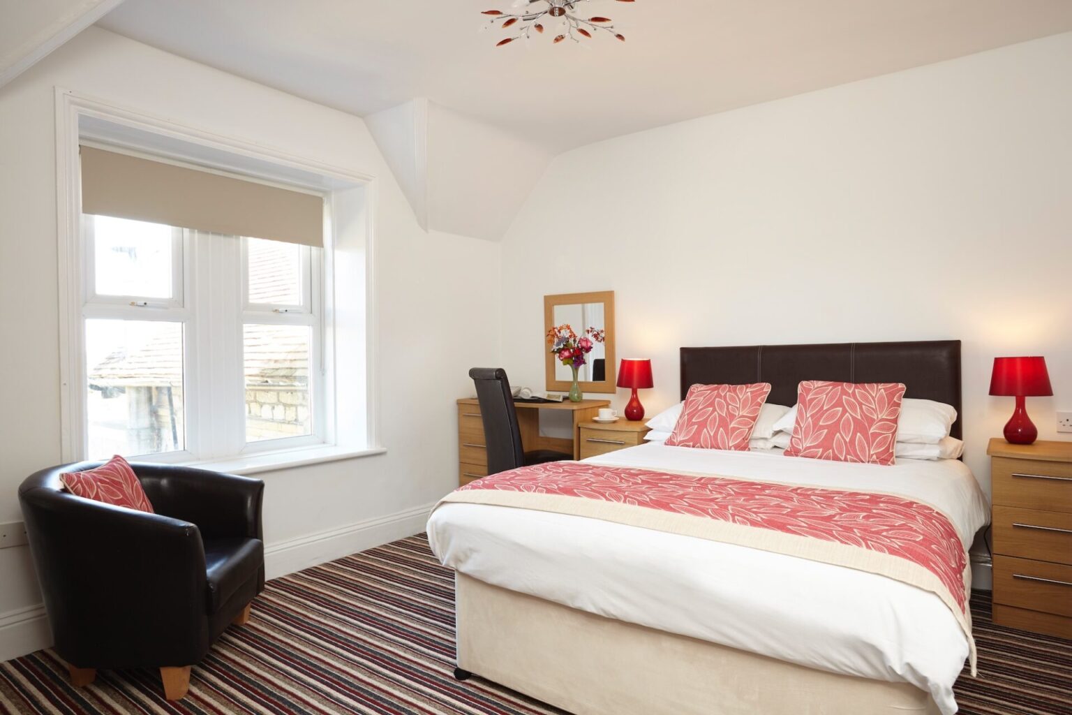 Rooms - A Classic double room at Luccombe Hall