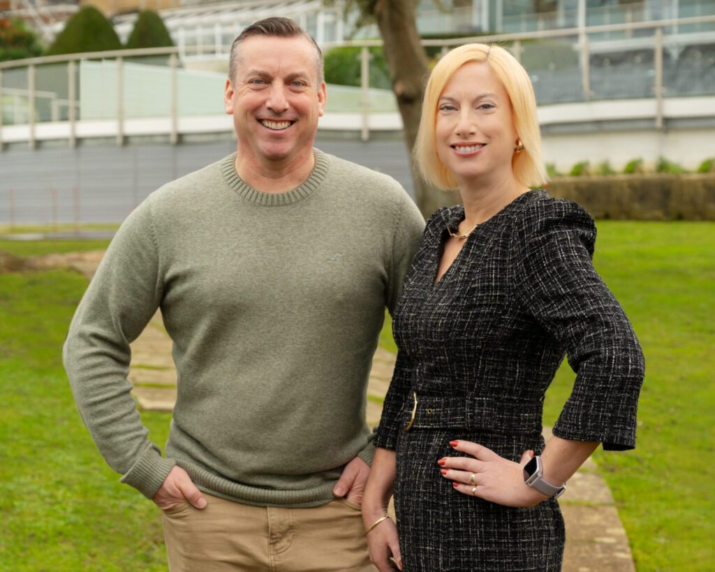 Clare Farrelly and SteveWells Directors, Luccombe Hotels, Isle of Wight