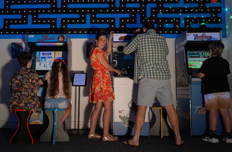 Retro Gaming Arcade, Luccombe Hall Hotel, Isle of Wight - Family Holidays