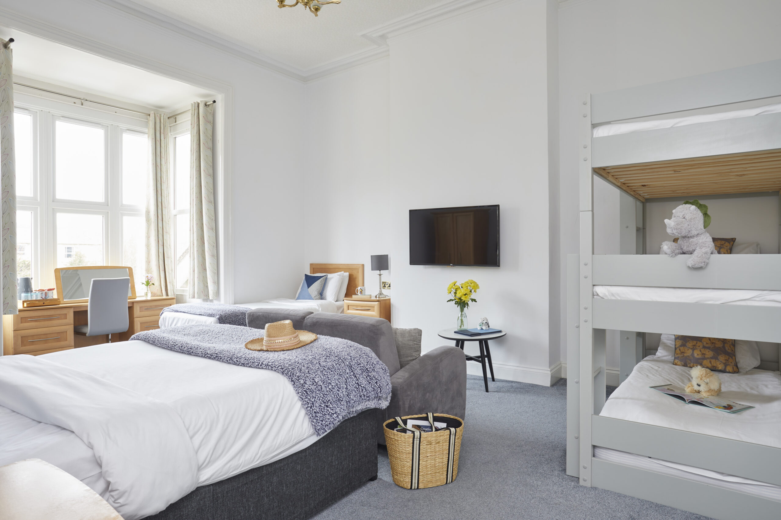 - Rooms