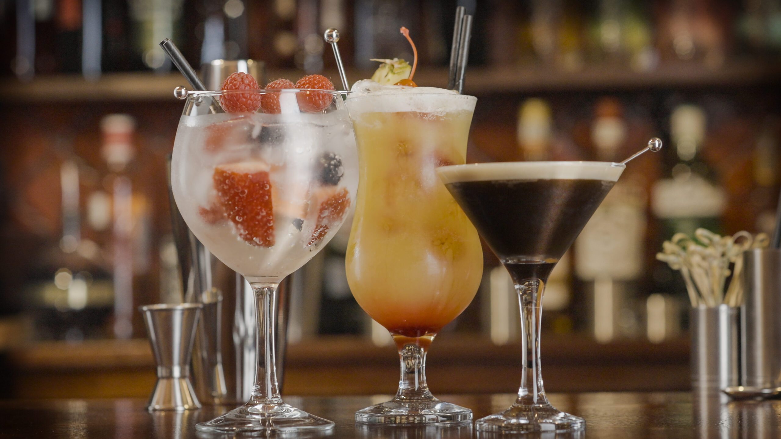 Cocktails Luccombe Hall Hotel